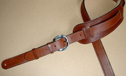 "Plain Model" Leather Guitar Straps