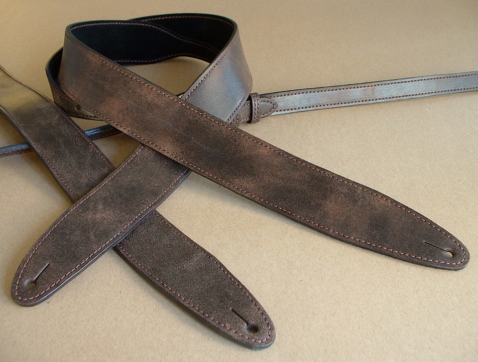 Relic Model Leather Guitar Strap