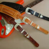 Original Model Hand-Tooled Leather Guitar Strap - Image 2